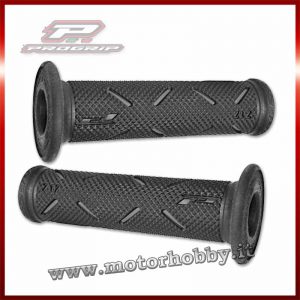 MANOPOLE PRO GRIP GP RACING FORATE DOPPIA DENSITA’ NUOVO MOD 717 NERO GRIGIO