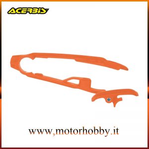 KIT SLITTA CATENA+CRUNA GUIDA ACERBIS KTM SX-SXF 11-15 SXF 250 11-16 COLORE ARANCIO