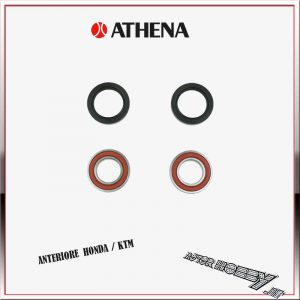 KIT CUSCINETTI + PARAOLIO ATHENA PER RUOTA ANTERIORE HONDA / KTM