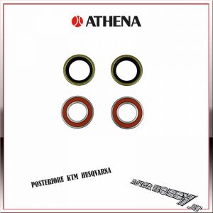 KIT CUSCINETTI + PARAOLIO ATHENA PER RUOTA POSTERIORE KTM - HUSQVARNA