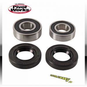 KIT CUSCINETTI + PARAOLIO PIVOT WORKS PER RUOTA POSTERIORE SUZUKI RM 80/85 RML85L – YAMAHA YZ 65/80/85