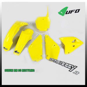 KIT PLASTICHE UFO PLAST SUZUKI RM 85 RESTYLING 2000 – 2023 GIALLO