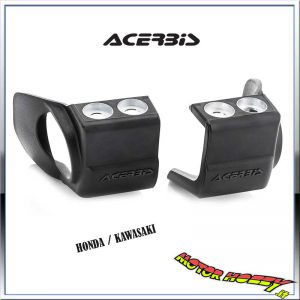 PROTEZIONE PIEDINO FORCELLA ACERBIS FORK SHOE COVER HONDA – KAWASAKI NERO
