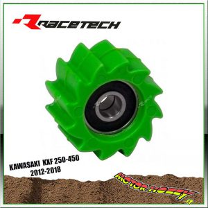 RUOTA SCORRICATENA FORCELLONE RTECH INT. 8 mm EST. 38 mm KAWASAKI VERDE