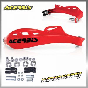 PARAMANI ACERBIS RALLY PROFILE CROSS MOTARD ROSSO  + KIT MONTAGGIO