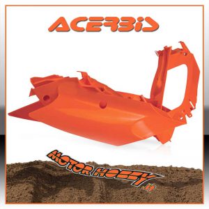 CASSA FILTRO CON PORTANUMERO ACERBIS KTM SX SX-F 2011 - 2015 EXC EXCF 2012 - 2016 ARANCIO