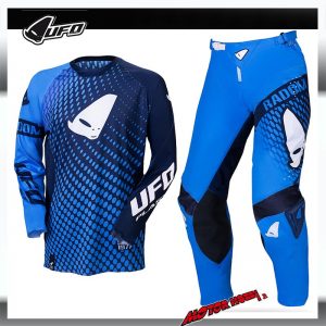 COMPLETO CROSS ENDURO UFO SLIM RADOM BLU