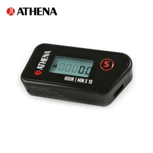 CONTAORE MOTORE ATHENA HOUR METER SENZA FILI WIRELESS NERO