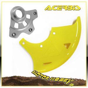 COPRIDISCO POSTERIORE ACERBIS GIALLO SUZUKI RM-Z 250 2007-2012 + KIT MONTAGGIO