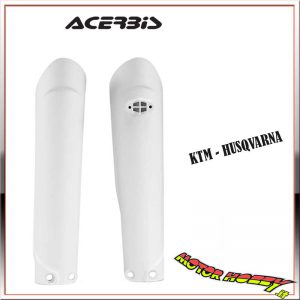 COPRISTELI FORCELLA ACERBIS KTM SX-SXF 15-17 / EXC-EXCF 16-17 - HUSQVARNA 2015 BIANCO