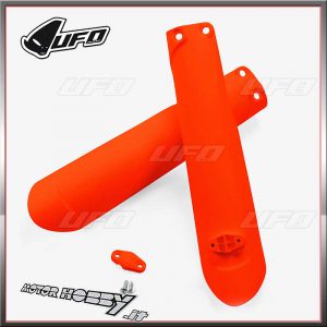 COPRISTELI FORCELLA UFO KTM SX-SXF 2015-2021 EXC EXCF 2016-2021 ARANCIO FLUO