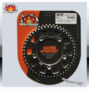 CORONA TRASMISSIONE MOTO MASTER AUTOPULENTE IN ERGAL 7075 KTM SX 65 2000 – 2022 NERO  48D