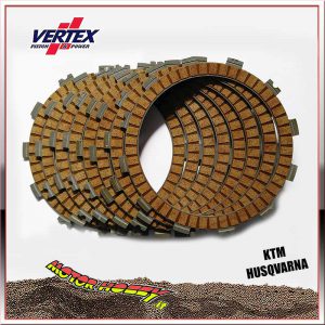 KIT DISCHI FRIZIONE CLUTCH PLATES VERTEX KTM SX-SXF EXC-EXCF HUSQVARNA FE-FC COD.8220064-8