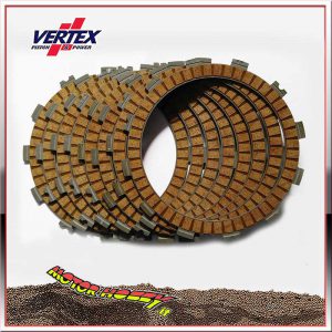 KIT DISCHI FRIZIONE CLUTCH PLATES VERTEX SUZUKI RM 125 2002 – 2012 COD.8220034-6 + 8220034-2