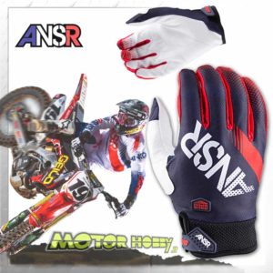 GUANTI CROSS ENDURO ANSWER SYNCRON WHITE RED BLUE