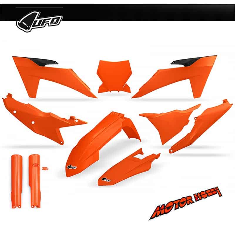 KIT PLASTICHE FULL KIT UFO PLAST KTM SX SX-F 125-250-350-450 2023-2024 ARANCIO