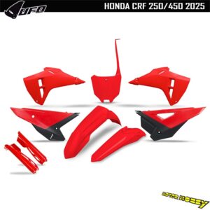 KIT PLASTICHE FULL KIT UFO PLAST HONDA CRF 250 R 25-26 CRF 450 R 25-26 COLORE ORIGINALE