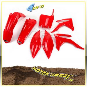 KIT PLASTICHE UFO PLAST HONDA ROSSO CRF 250 2014-2017 – CRF 450 2013-2016