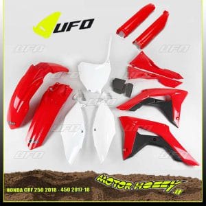 KIT PLASTICHE UFO PLAST HONDA CRF 250R 2018-2021 CRF 450R 2017-2020 REPLICA