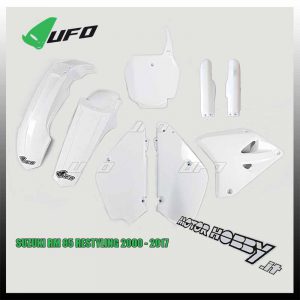 KIT PLASTICHE KIT UFO SUZUKI RM 85 RESTYLING 2000 – 2023 COLORE BIANCO