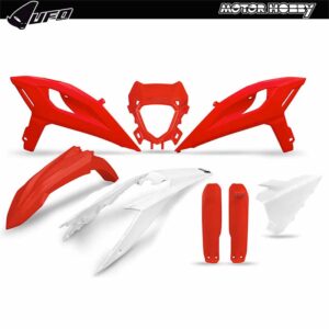 FULL KIT PLASTICHE UFO PLAST BETA RR 2025 – 2026 ROSSO BIANCO