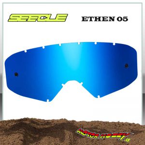 LENTE SEECLE SPECCHIO COMPATIBILI CON MASCHERE ETHEN MOD. 05 BLU