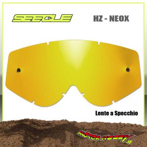 LENTE A SPECCHIO ORO GOLD SEECLE PER MASCHERE HZ - NEOX - AIROH
