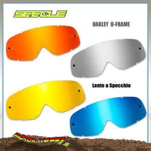 LENTE SEECLE A SPECCHIO COMPATIBILI CON MASCHERE OAKLEY O-FRAME