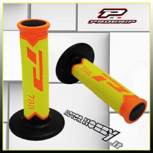 MANOPOLE PRO GRIP MOD. 788 TRIPLA DENSITA’ GIALLO FLUO ARANCIO FLUO NERO