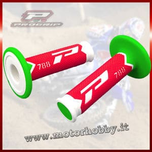 MANOPOLE PRO GRIP MOD. 788 TRIPLA DENSITA’ ROSSO BIANCO VERDE