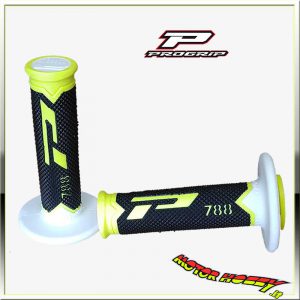 MANOPOLE PRO GRIP MOD. 788 TRIPLA DENSITA’ GIALLO FLUO NERO BIANCO