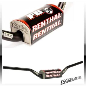 MANUBRIO CROSS ENDURO RENTHAL HANDLEBAR FATBAR36 PIEGA KTM/SUZUKI/YAMAHA 934 36MM NERO