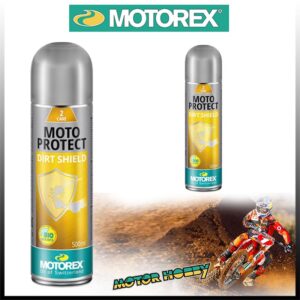 MOTOREX MOTO PROTECT DIRT SHIELD SPRAY PROTETTIVO ANTICORROSIONE PER MOTO STRADA E OFF ROAD