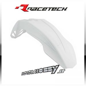 PARAFANGO ANTERIORE RACETECH RTECH UNIVERSALE SUPERMOTO BIANCO