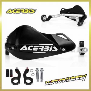 PARAMANI ACERBIS SUPERMOTO NAKED MOTARD QUAD NERO + KIT MONTAGGIO