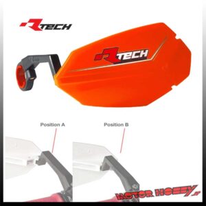 PARAMANI BICI MTB E-BIKE RTECH R20 + KIT MONTAGGIO ARANCIO FLUO