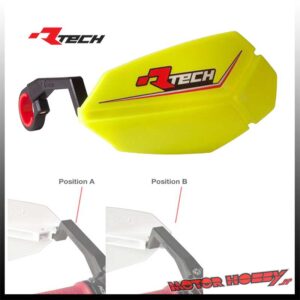PARAMANI BICI MTB E-BIKE RTECH R20 + KIT MONTAGGIO GIALLO FLUO