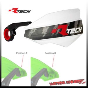 PARAMANI BICI MTB E-BIKE RTECH VERTIGO + KIT MONTAGGIO BIANCO