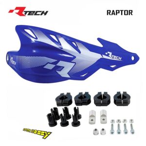 PARAMANI RACETECH RAPTOR ENDURO MOTARD RALLY BLU + KIT MONTAGGIO