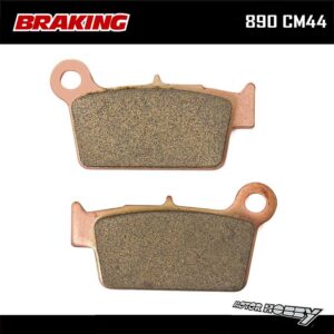 PASTIGLIE FRENO POSTERIORI SINTERIZZATE BRAKING 890 CM44 KXF-RMZ-YZ/YZF