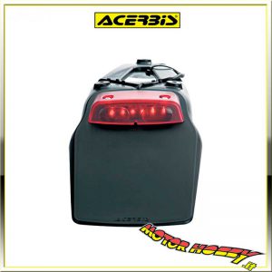 PORTATARGA UNIVERSALE ACERBIS NON OMOLOGATO COLORE NERO