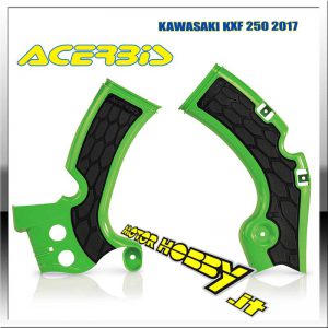 PROTEZIONE TELAIO ACERBIS X-GRIP KAWASAKI KX-F 450 2009-2018 VERDE NERO