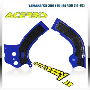 PROTEZIONE TELAIO ACERBIS X-GRIP YAMAHA YZF 250 14-16 YZF 450 14-15 BLU