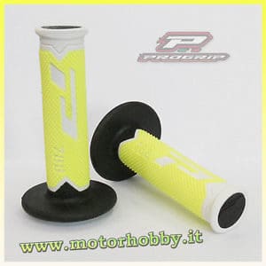 MANOPOLE PRO GRIP MOD. 788 TRIPLA DENSITA’ GIALLO FLUO NERO BIANCO