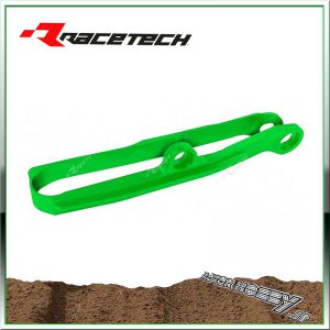 FASCIA SCORRICATENA FORCELLONE SLITTA CATENA RACETECH KAWASAKI  COLORE VERDE