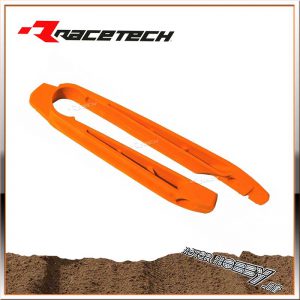 FASCIA SCORRICATENA FORCELLONE SLITTA CATENA RACETECH KTM KTM SX-SXF / EXC-EXCF COLORE ARANCIO