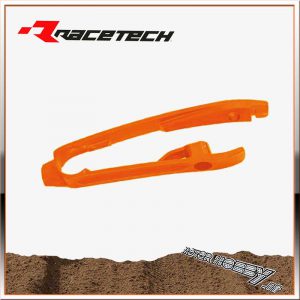 FASCIA SCORRICATENA FORCELLONE SLITTA CATENA RACETECH KTM KTM SX - SXF / EXC 97 - 07 COLORE ARANCIO