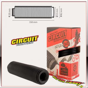SOFFIETTI FORCELLA IN GOMMA CIRCUIT 32 DENTI NERO