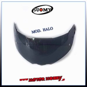 VISIERA PER CASCO SUOMY HALO LENTE FUME' SCURO  DARK SMOKE ORIGINALE