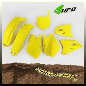 KIT PLASTICHE KIT UFO SUZUKI RM 125/RM 250 2001 – 2023 GIALLO